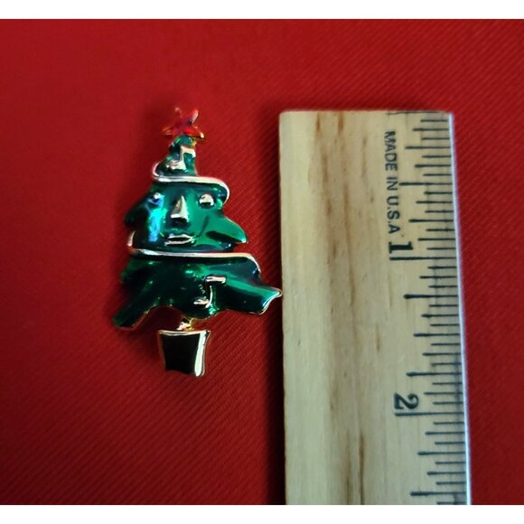 Christmas Pins Brooches Christmas Tree and Christmas Teddy Bear - Picture 4 of 9